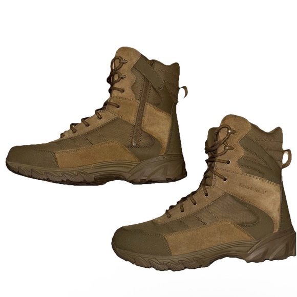 Smith & Wesson Ranger Brown Side-Zip Water Resistant Tactical Boot Men Sz 14 NEW main image 11